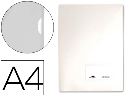 LIDERPAPEL - CARPETA DOSSIER A4 UÑERO TRANSPARENTE (Ref.BL05)