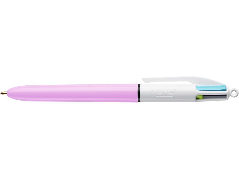 BIC - Boligrafo retractil 4 Colores Trazo medio 0,3 mm (Ref.887777)