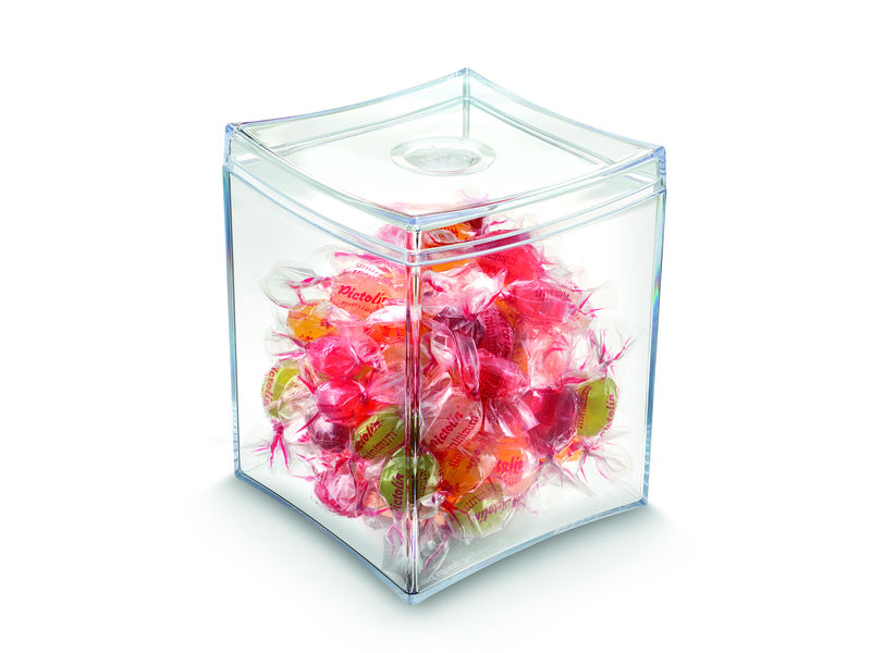 CEP - Pap.Color cristal para la casilla ctral. bandeja take a break,util.8,2x8,2xH9,4cm (Ref.1012100111)