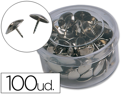 LIDERPAPEL - CHINCHETAS -CAJA DE 100 (Ref.HI01)