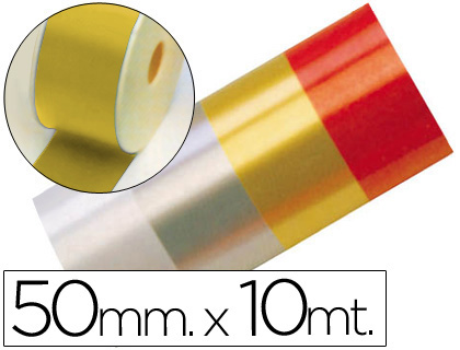 CINTA FANTASIA 10 MT X 50 MM ORO (Ref.2410-15)