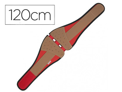 FARU - CINTURON ANTILUMBAGO CON CIERRE VELCRO TALLA 12 MEDIDA CINTURA 120 CM (Ref.C117-12)