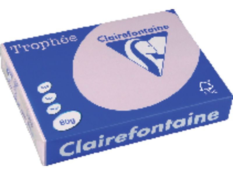 TROPHÉE - Papel multifunción color 500h 80 g. A4 Lila FSC (Ref.1872C)