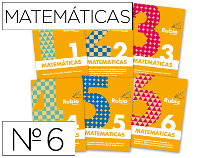 RUBIO - CUADERNO MATEMATICAS EVOLUCION Nº 6 (Ref.M-6)
