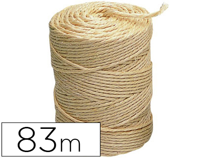LIDERPAPEL - CUERDA SISAL 3 CABOS ROLLO 1/2 KG (Ref.CU01)