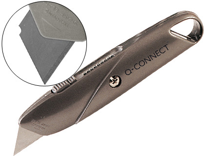 Q-CONNECT - CUTER 219BC ANCHO -METALICO GRIS (Ref.KF10633)