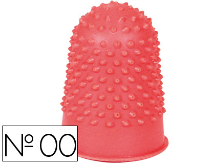 DEDILES GOMA Nº -CAJA DE 12 18-20 MM DE DIAMETRO (Ref.00)