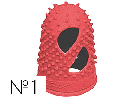 DEDILES GOMA Nº -CAJA DE 2 20-22 MM DE DIAMETRO (Ref.1)