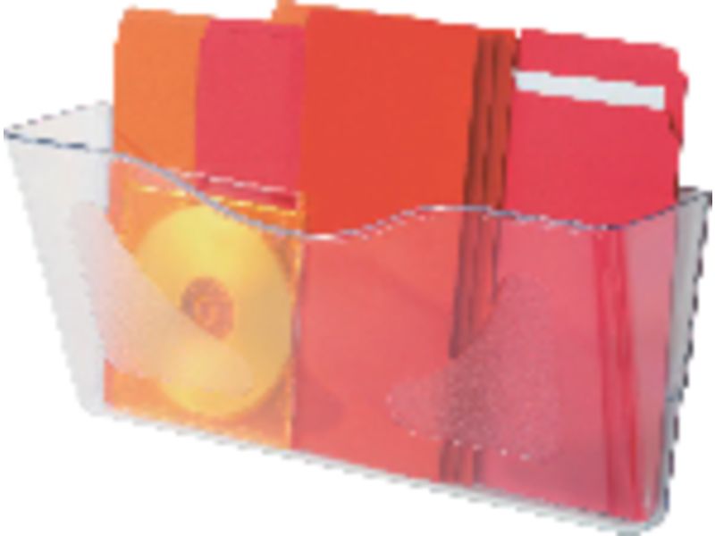 DEFLECTO - Expositor Pared Wal Pocket 381x105x175 mm (Ref.CP074YT)