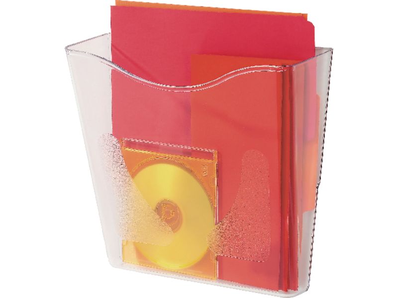 DEFLECTO - Expositor Wall Pocker A4 Vertical 270x98x251 mm. (Ref.CP078YT)