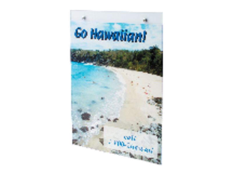 DEFLECTO - Expositor Pared A3 298x445x5 mm (Ref.47201)