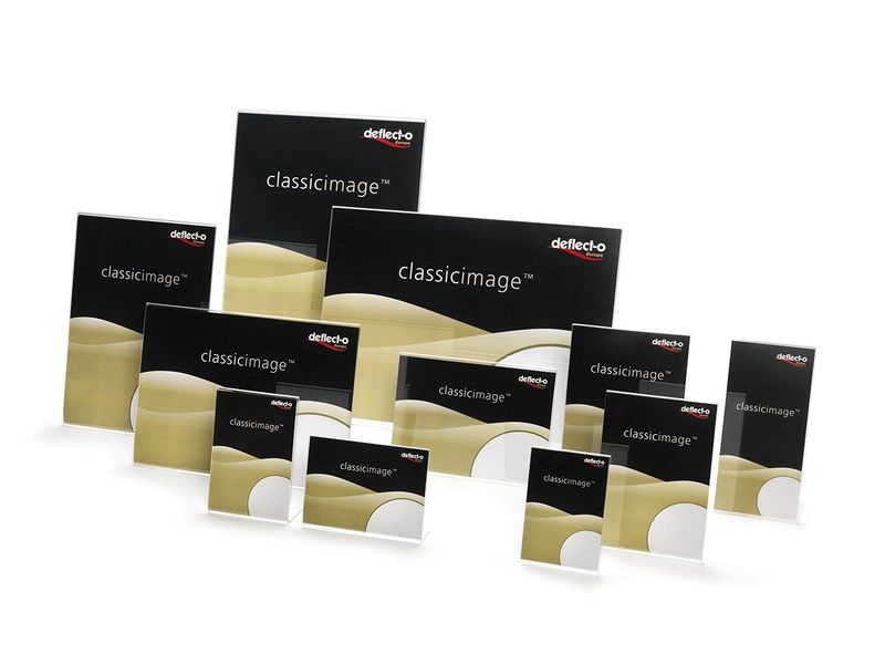 DEFLECTO - Expositor en L A4 (Ref.47401)