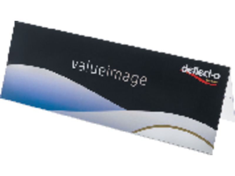 DEFLECTO - Portanombres Sobremesa 300X105X35 PVC (Ref.778601)