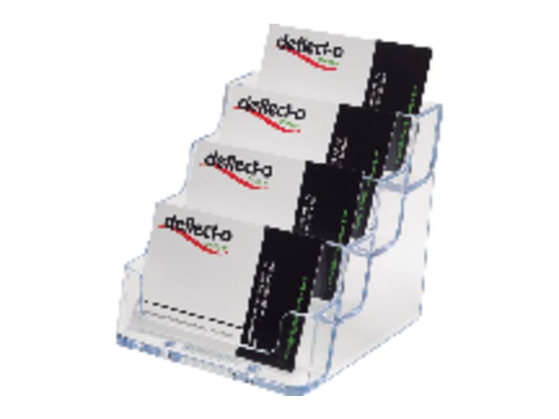 DEFLECTO - Identificadores Sobremesa Transparente (Ref.70841)