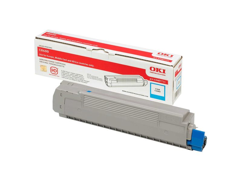 OKI - Toner Laser ORIGINALES Cyan (Ref.43487711)