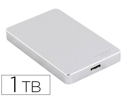 Q-CONNECT - DISCO DURO 3 " EXTERNO 1TB USB 3.0 (CANON L.P.I. 6,45€ Incluido) (Ref.KF18083)