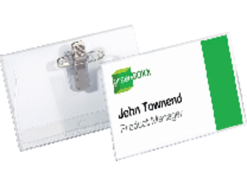 DURABLE - Identificador Caja 50 ud 54x90mm Pinza (Ref.8101-19)