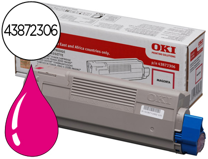 OKI - Toner Laser ORIGINALES C5650 MG 2K (Ref.43872306)