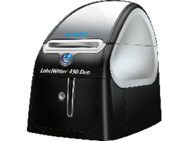 DYMO - Rotuladora 450 DUO Etiqueta 56mm Negro/plata 71IPM (Ref.S0838940)