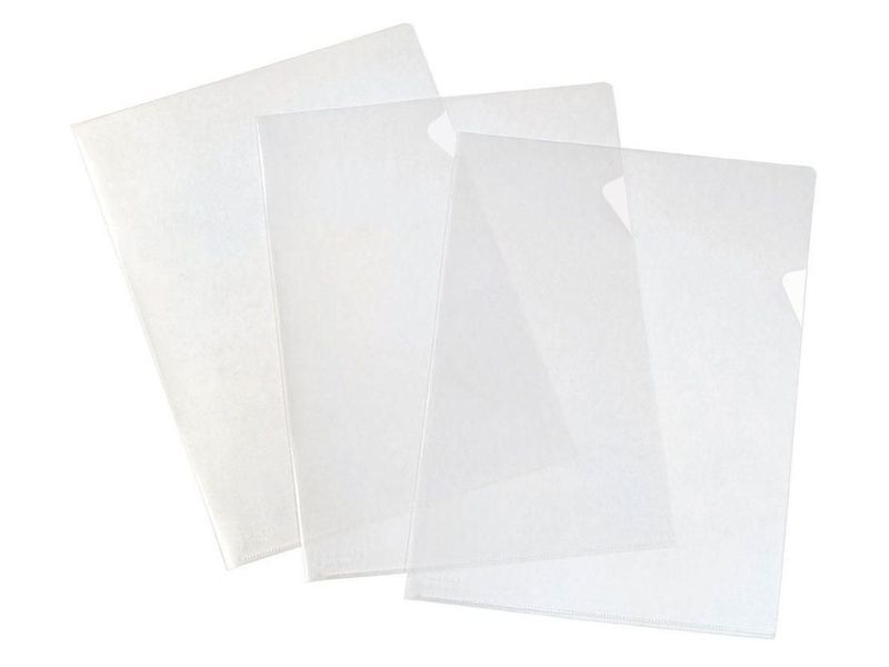 ELBA - Pack 100 DOSSIER UÑERO FORMATO FOLIO 120MICRAS PIEL NARANJA (Ref.400005376)