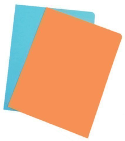 ELBA - Pack 50 SUBCARPETAS FORMATO FOLIO 185 GRAMOS AZUL SEMI INTENSO (Ref.400040674)