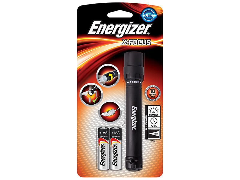 ENERGIZER - Linterna X-Focus 2AA (Ref.639809)