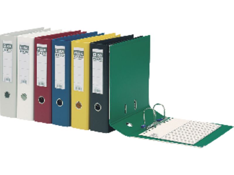 ELBA - Archivador de Palanca Rado Plast Folio Lomo 80mm Rojo (Ref.100022762)