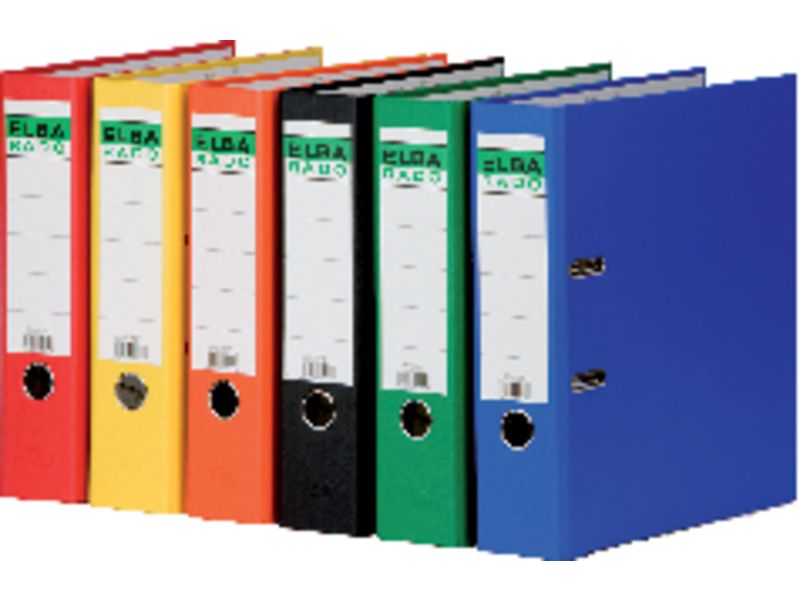 ELBA - Archivador de Palanca Rado-Chic Folio Lomo 80mm Negro (Ref.100022674)