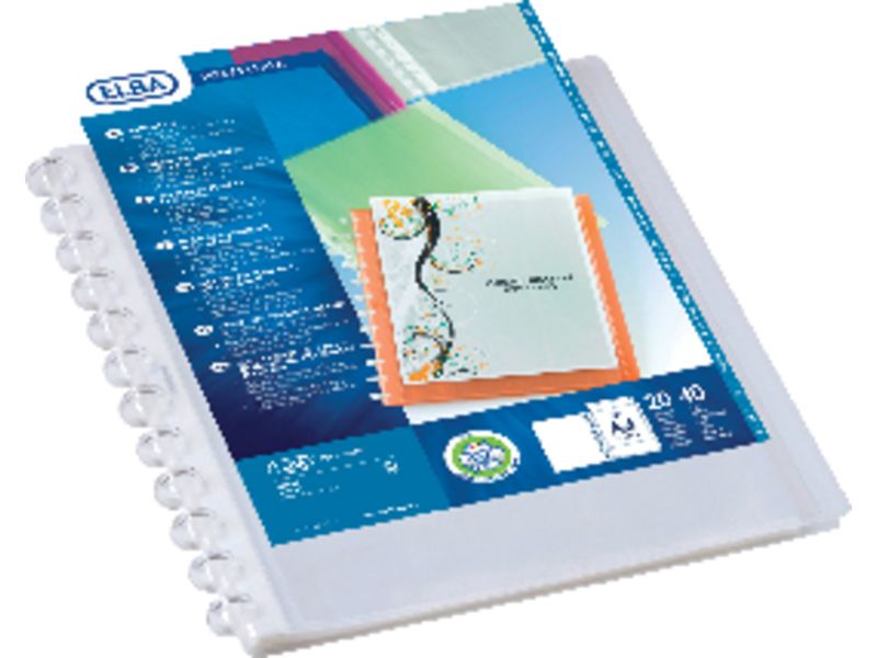 ELBA - Carpetas fundas Polyvision 20 fundas A4 Transparente (Ref.100205600)