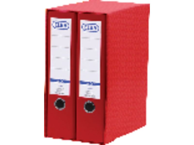 ELBA - Módulo Archivador 2ud A4 Lomo 80mm Rojo (Ref.100580052)