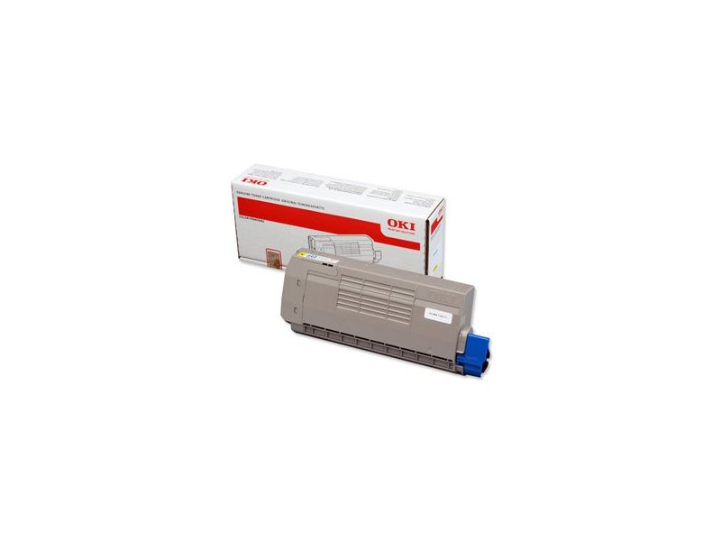 OKI - Toner Laser ORIGINALES Amarillo (Ref.44318605)