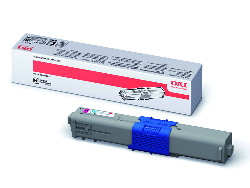 OKI - Toner Laser ORIGINALES Magenta (Ref.44469723)