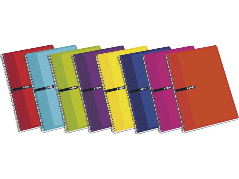 ELBA - Cuaderno 100h Folio Cuadricula 4x4 Surtido (Ref.400042281)