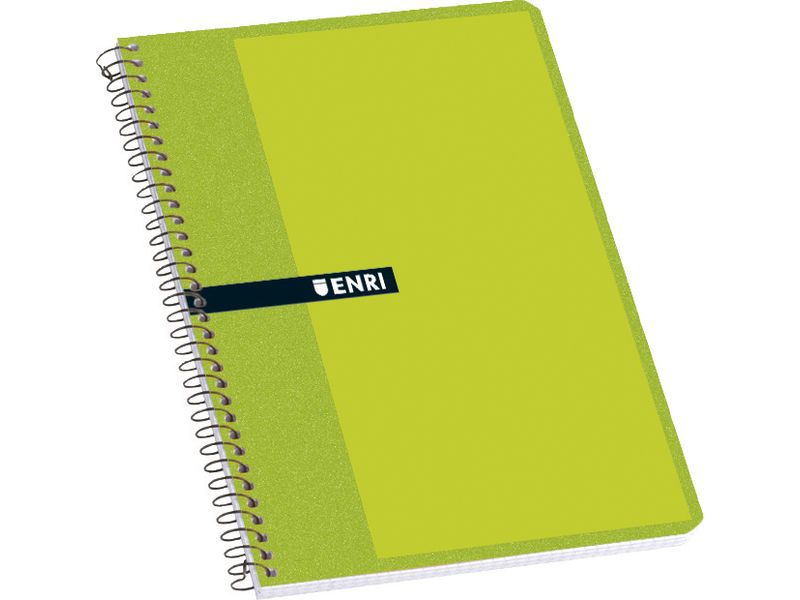 ENRI - Cuaderno espiral Folio Cuadricula 4x4 Surtido (Ref.100430102)