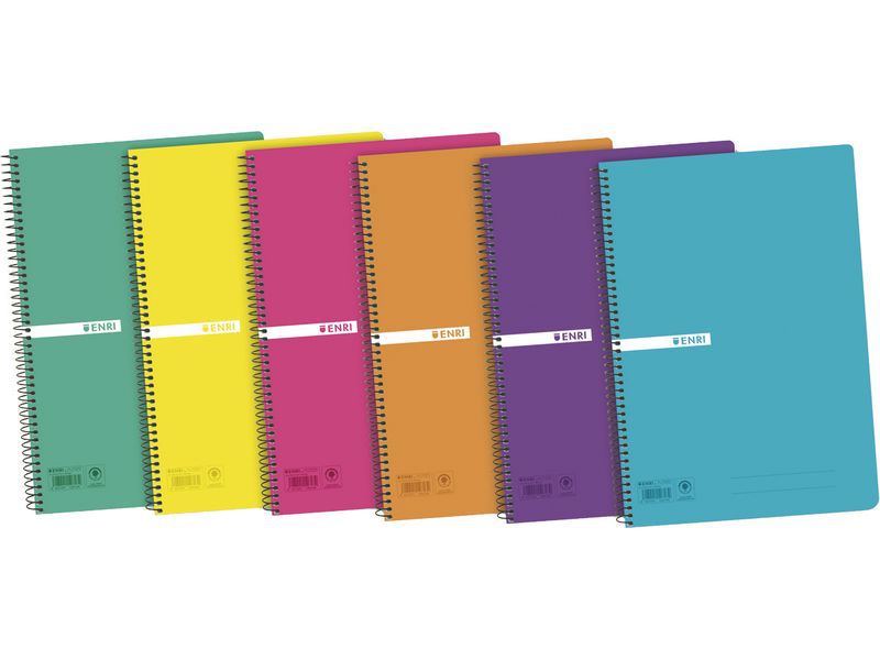 ELBA - Cuaderno 80h Folio Cuadricula 4x4 Surtido (Ref.400042280)