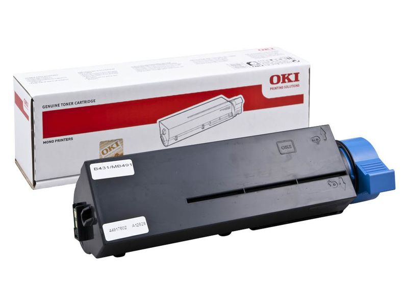 OKI - Toner Laser ORIGINALES Negro (Ref.44917602)