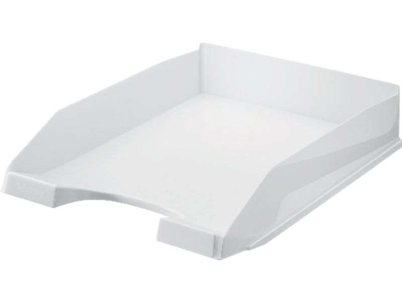 ESSELTE - Bandeja de Sobremesa Europost 255X348X65 Blanco Poliestireno Apilable (Ref.623608)