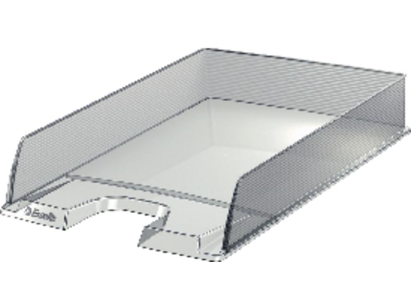 ESSELTE - Bandeja de Sobremesa Europost 250X350X65 Transparente Poliestireno Apilable (Ref.623603)