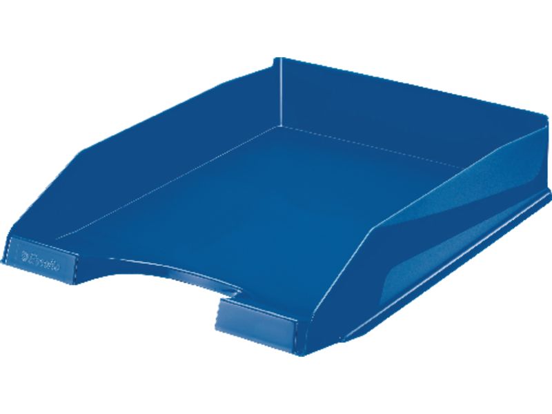 ESSELTE - Bandeja de Sobremesa Europost 255X348X65 Azul Poliestireno Apilable (Ref.623606)