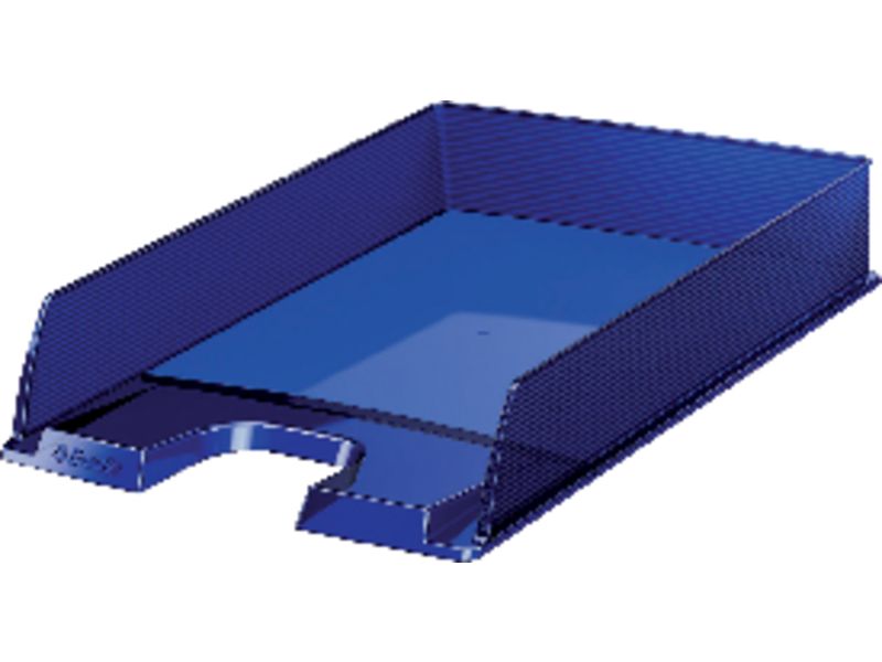 ESSELTE - Bandeja de Sobremesa Europost 250X350X65 Azul Poliestireno Apilable (Ref.623600)