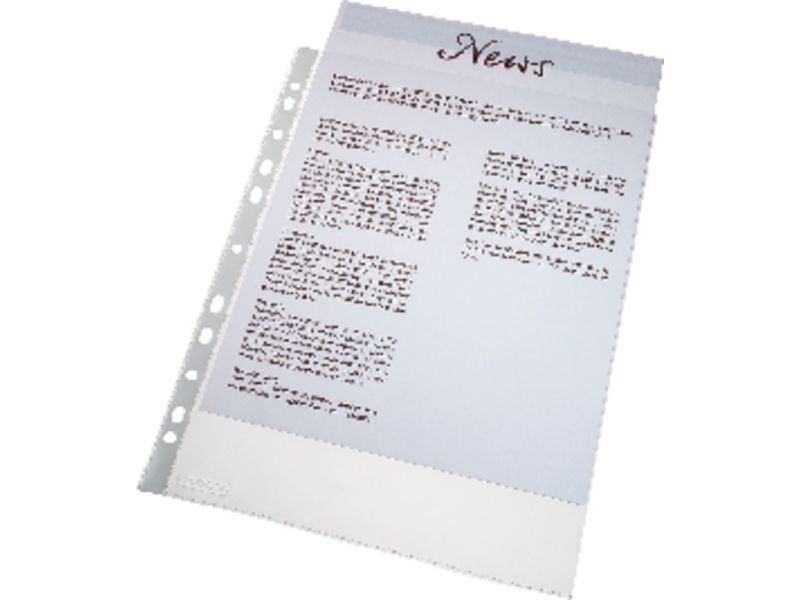 ESSELTE - Fundas portadocumentos 100 ud A4 Multitaladro 56133 (Ref.46115)