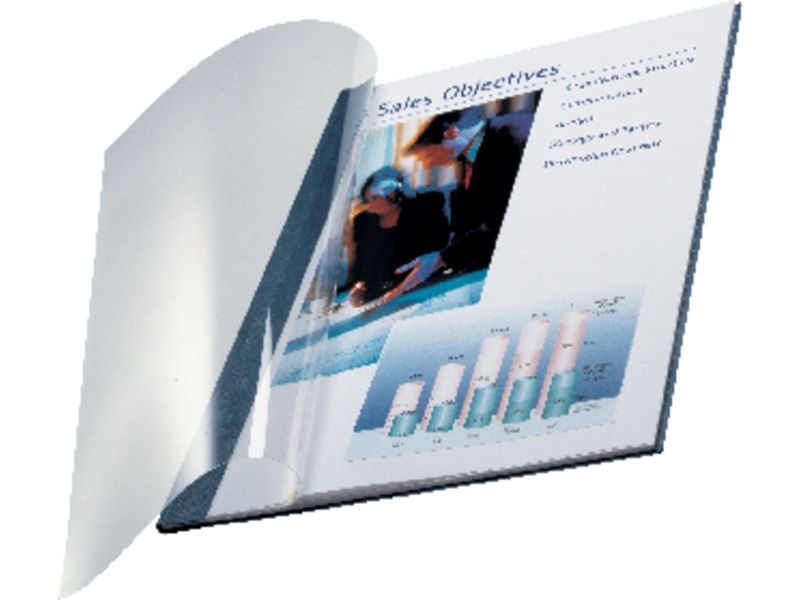LEITZ - Cubiertas encuadernación Impressbind Negro A4 (Ref.73990095)