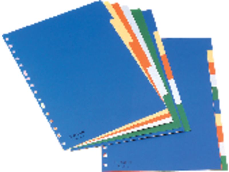 ESSELTE - Separadores 5 posiciones Folio (Ref.11609)