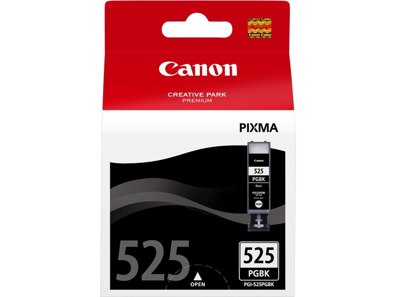 CANON - Cartuchos ORIGINALES Inyección De Tinta PGI-525BK Negro (Ref.4529B008)