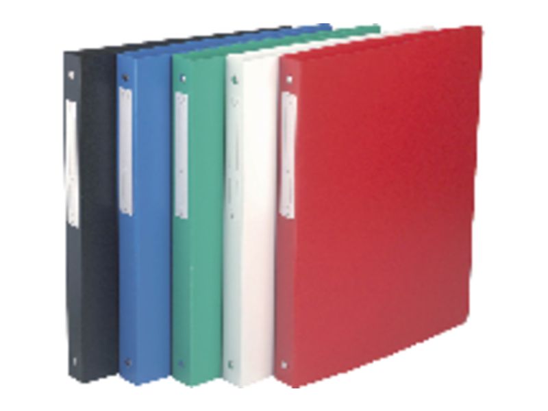 EXACOMPTA - Carpeta anillas A4 4-30 MM Rojo Polipropileno semirigido (Ref.51395E)