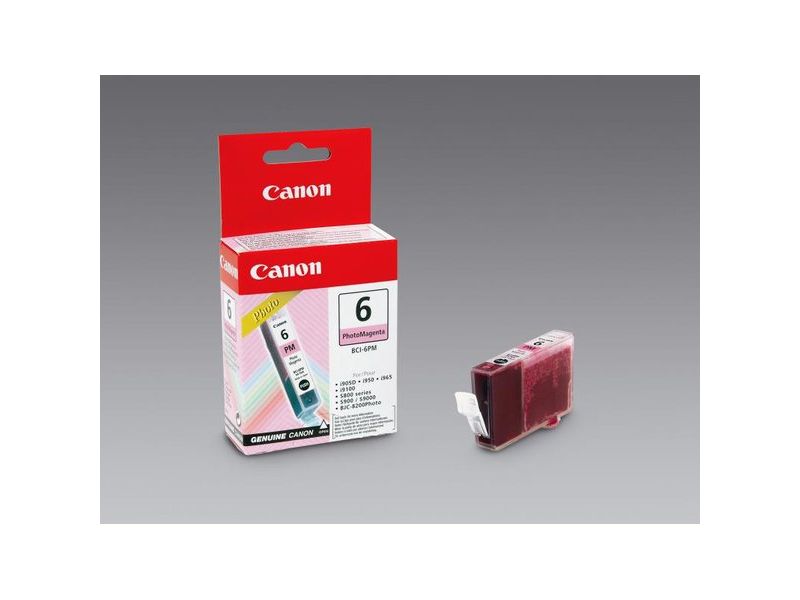 CANON - Cartuchos ORIGINALES Inyección De Tinta BCI-6PM Magenta (Ref.4710A002)