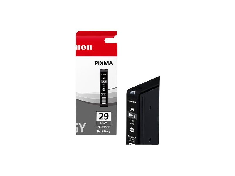 CANON - Cartuchos ORIGINALES Inyección De Tinta 29DGY Gris (Ref.4870B001)