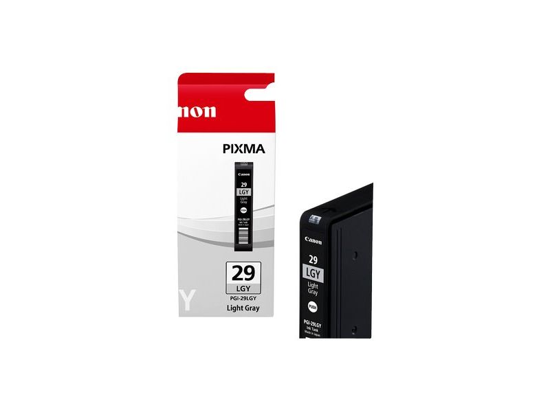 CANON - Cartuchos ORIGINALES Inyección De Tinta 29 LGY Gris (Ref.4872B001)