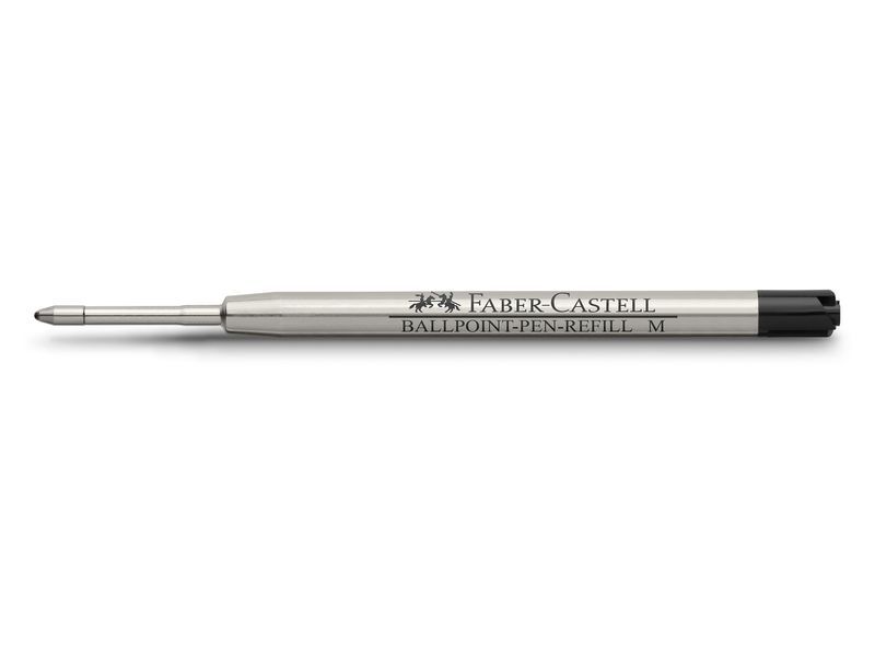 FABER CASTELL - Recambio NEGRO PARA BOLÍGRAFO PUNTA MEDIA (Ref.148740)