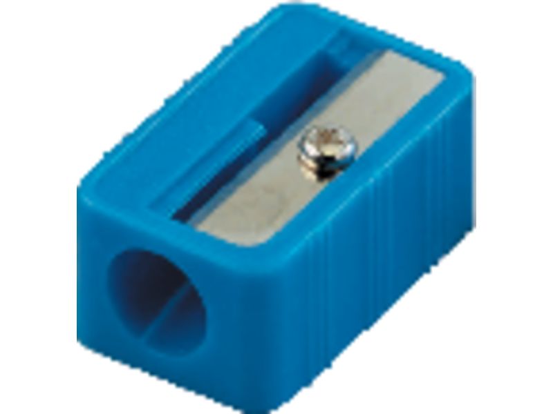 FAIBO - Sacapuntas/Afilalapices Azul, rojo verde o amarillo Rectangular Plastico (Ref.P02)